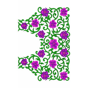 8395  Blouse Emdroidery Design