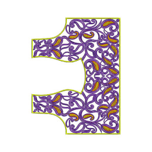 8397 Blouse Embroidery Design