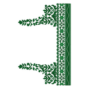 8664 Blouse Embroidery Design