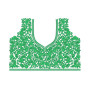 86761 Blouse Embroidery Design