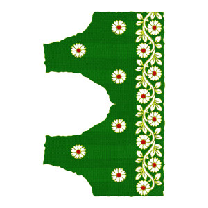 8942 Blouse Embroidery Design