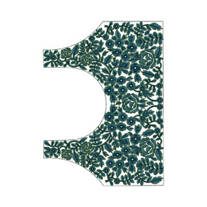 8943 Blouse Embroidery Design