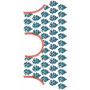 9082 Blouse Embroidery Design