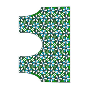 9083 Blouse Embroidery Design