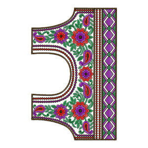 9314 Blouse Embroidery Design