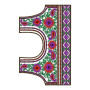 9314 Blouse Embroidery Design