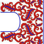 9316 Blouse Embroidery Design