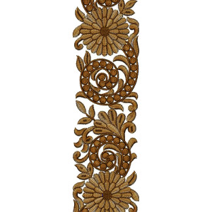 9455 Blouse Embroidery Design