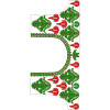9459 Blouse Embroidery Design
