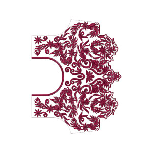 9550 Blouse Embroidery Design