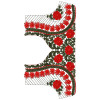9565 Blouse Embroidery Design