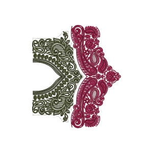 9567 Blouse Embroidery Design