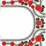 9652 Blouse Embroidery Design