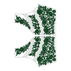 9770 Blouse Embroidery Design