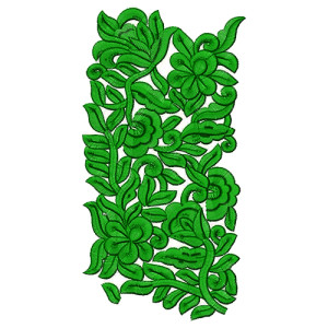 9844 Neck Embroidery Design