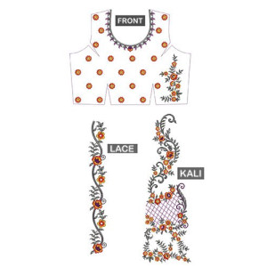 Banglory Heavy Choli Embroidery Design 24646