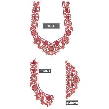 Beautiful And Simple Thread Embroidery Design 21292