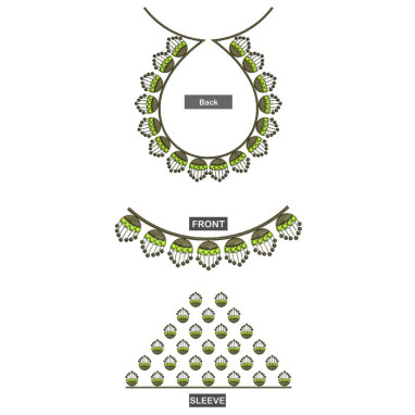 Beautiful Traditional Blouse Design 25132