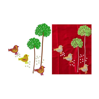 Blouse Back Design Embroidery