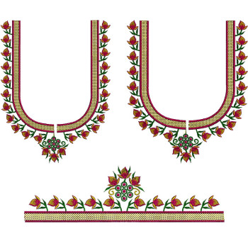 Embroidery Design For Marriage Blouse