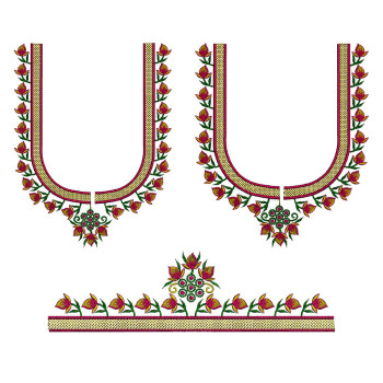 Embroidery Design For Marriage Blouse