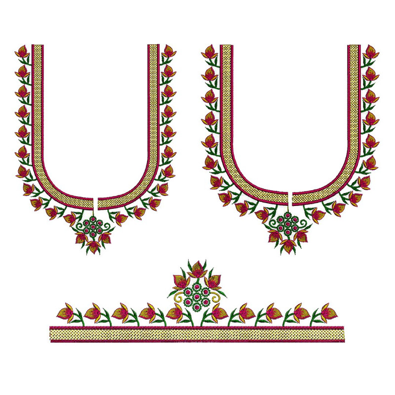 Embroidery Design For Marriage Blouse