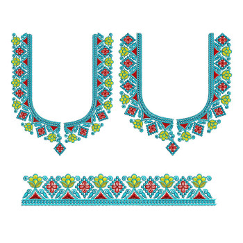 Embroidery Wedding Blouse Design