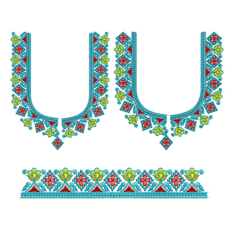 Embroidery Wedding Blouse Design