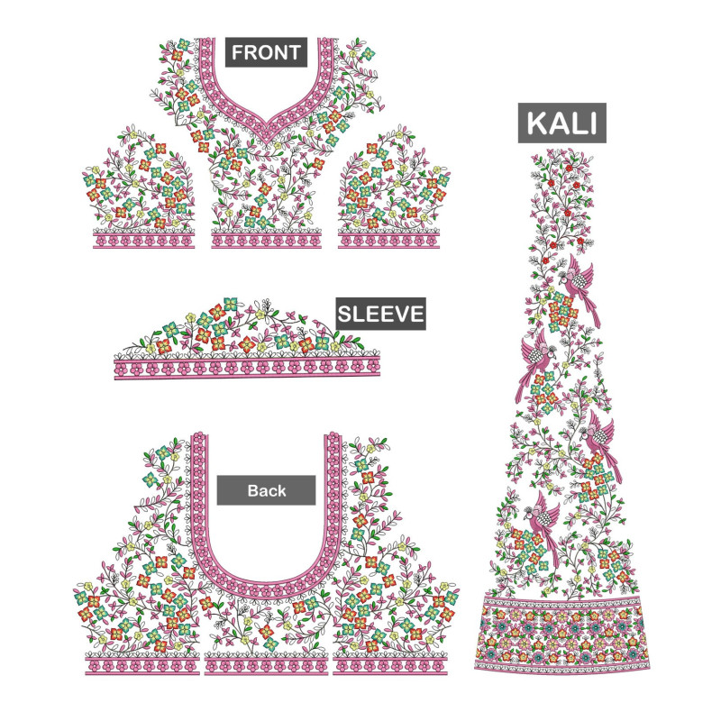 Festive Special Traditional Choli Embroidery Design 24652