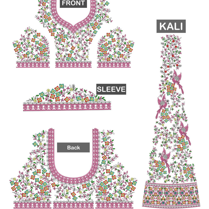 Festive Special Traditional Choli Embroidery Design 24652