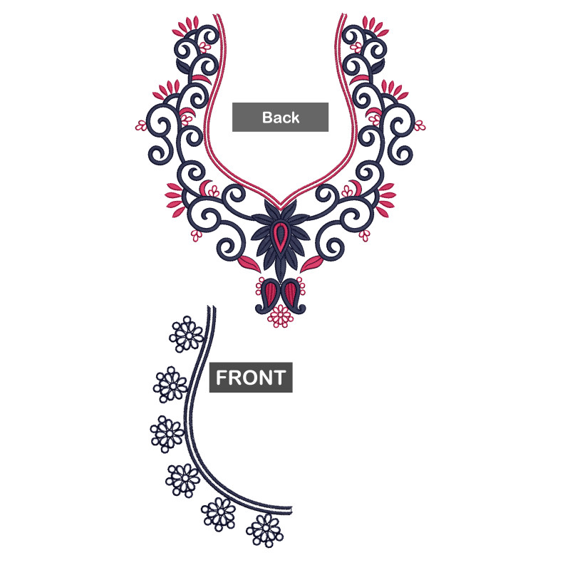 Indian Women Style Blouse Pattern With Simple Neck Design 21305