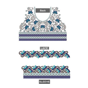 Lengha Choli Flat With Cording Embroidery Design 24642