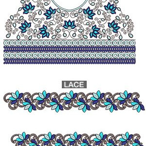 Lengha Choli Flat With Cording Embroidery Design 24642