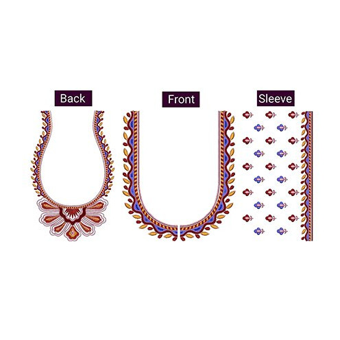 Flower Embroidery Designs For Blouse 26268