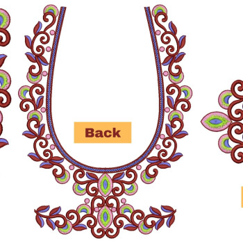 Blouse Embroidery Designs For Bride 26269