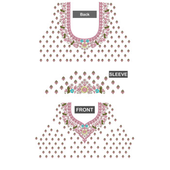 Full Set Embroidery Work Lehenga Design 24650