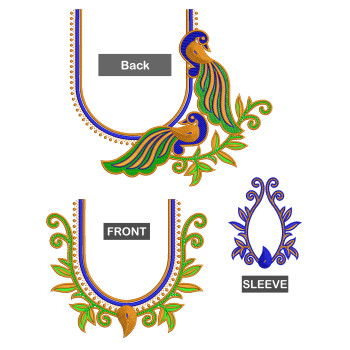 Ony DST New Blouse Embroidery Design 18258