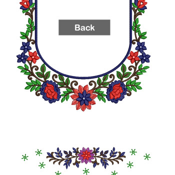 Rumba Woman Spanish Blouse Embroidery 21817