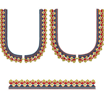 South Indian Embroidery Blouse Design