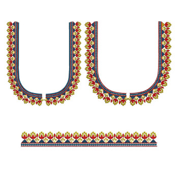 South Indian Embroidery Blouse Design