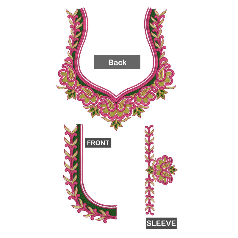 Only DST Stylish Saree Blouse Embroidery Design 21295