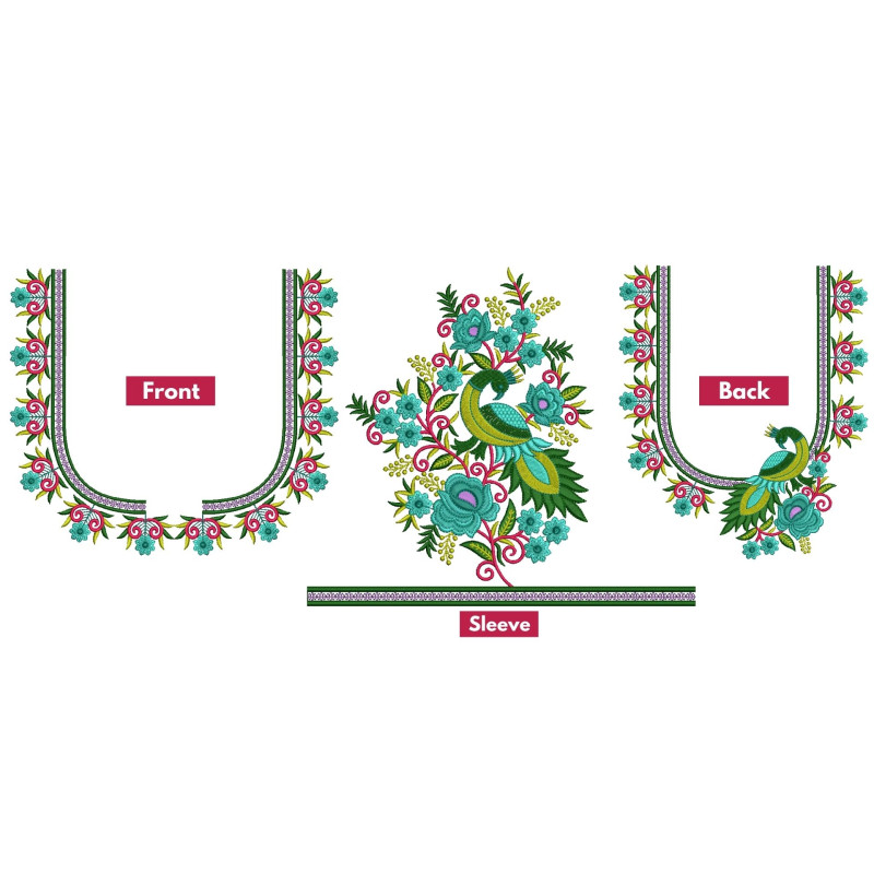 Blouse Embroidery Designs Catalogue 26367