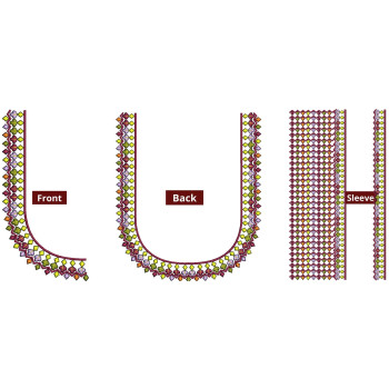 Bridal Embroidery Blouse Designs