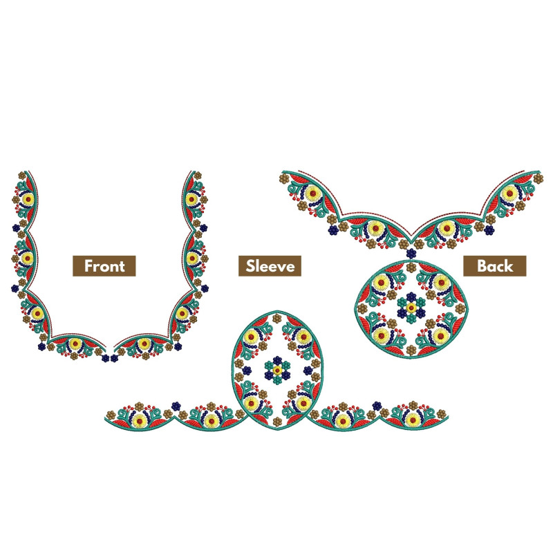 Latest Embroidery Blouse Designs 26364