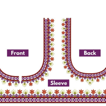 Simple Embroidery Designs Blouse 26365