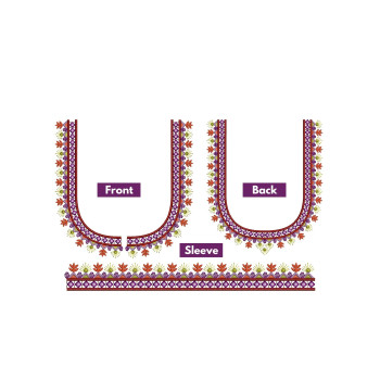 Simple Embroidery Designs Blouse 26365