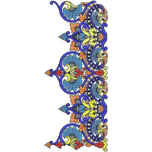 Treditional Embroidery Border
