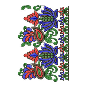 Ancient And Modern Lace Embroidery Design 12500