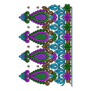 Lace Embroidery Design 12675