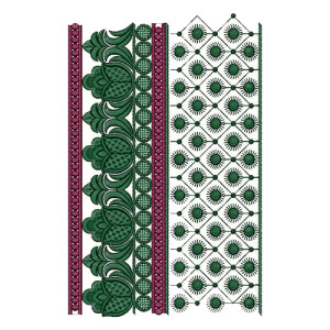 Lace Embroidery Design 12684